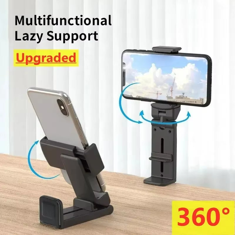 Airplane Phone Rotatable Seat Selfie Stand Portable Desk Train Holding Adjustable Holder Support Flight Foldable Stand Travel
