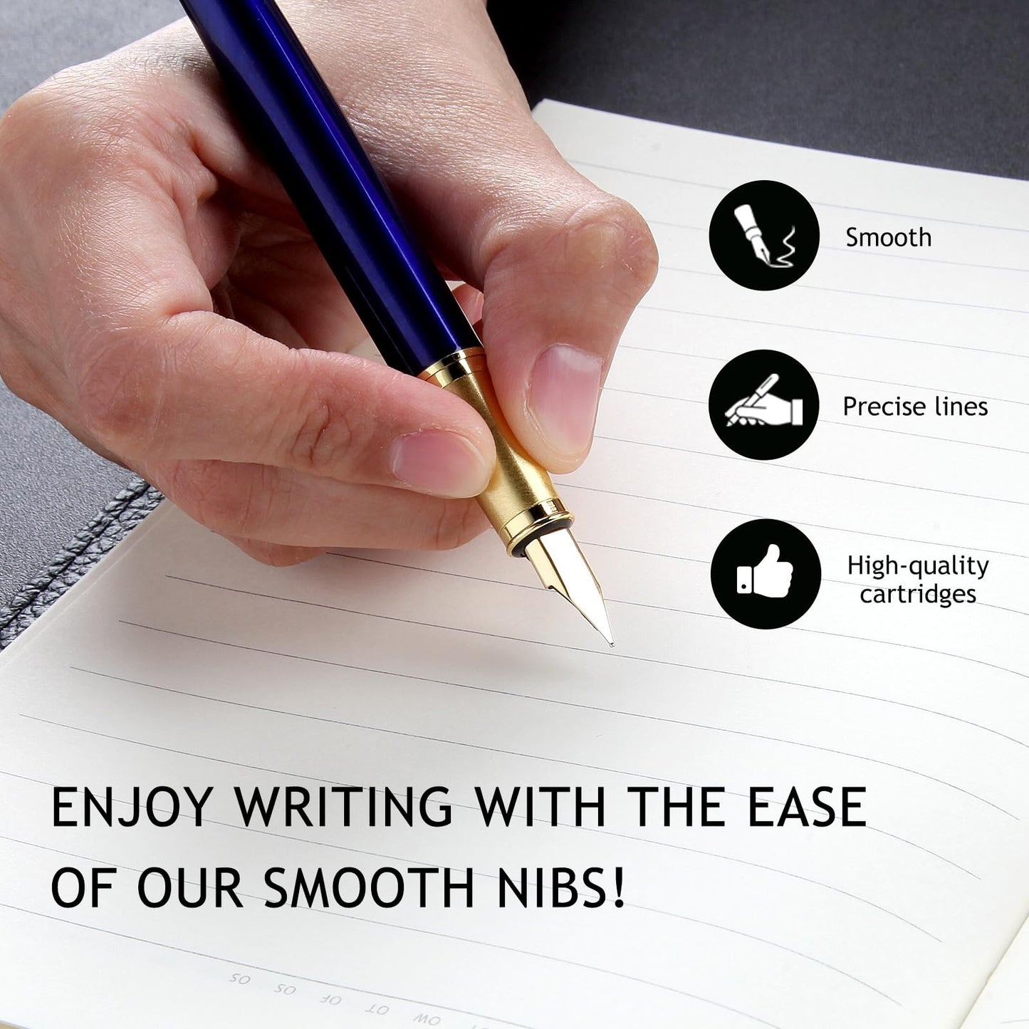 Fountain Pen, Luxury Pens,Fine Point Smooth Writing Pens for Journaling Fancy...