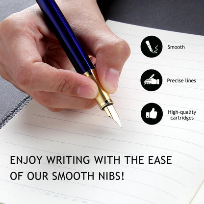 Fountain Pen, Luxury Pens,Fine Point Smooth Writing Pens for Journaling Fancy...